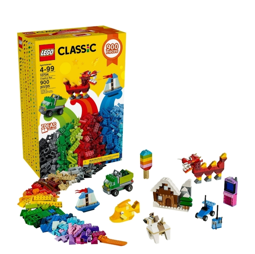 Lego Classic 10704 Creative Box NWT Building Toy Set
